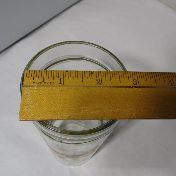 Set of 4 Anchor Hocking Cats on a Fence Playful Kittens Glass Drinking Cups - Picture 8 of 12